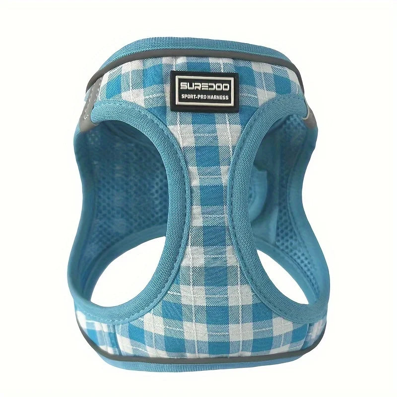 Adjustable Reflective Dog Harness NZ | Safe & Comfortable with Traction Rope – PawNest