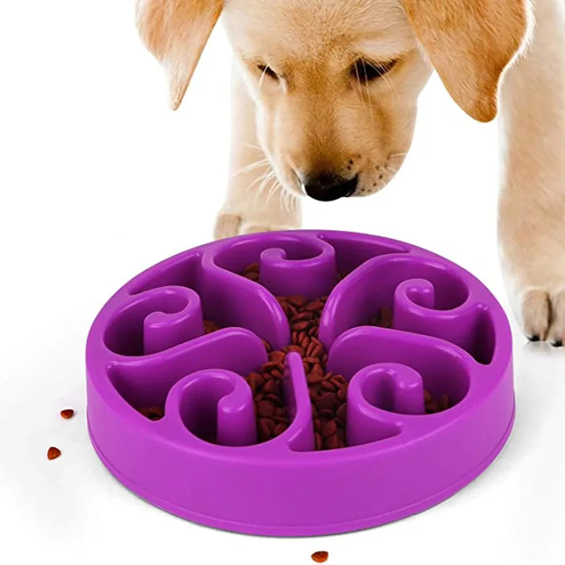Eco-Friendly Slow Feeder Dog Bowl NZ | Non-Slip Anti-Gulping Slow Feeding Bowl for Large, Medium & Small Dogs – PawNest