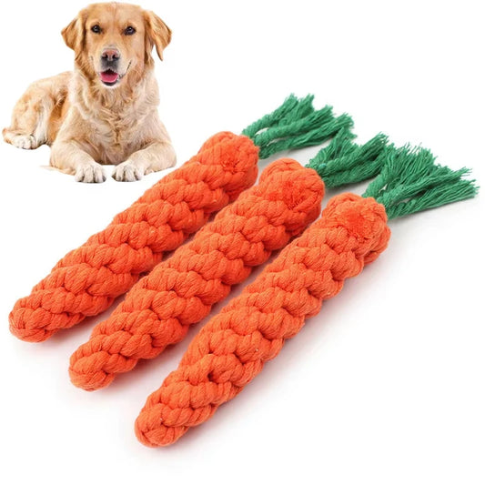 Cartoon Animal Dog Chew Toys NZ | Durable Braided Bite-Resistant Puppy Molar Cleaner – PawNestotton Rope Toy