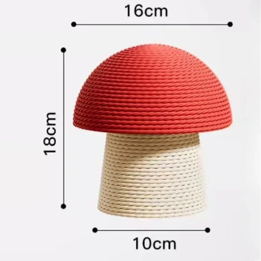 Mushroom Cat Scratching Tree NZ | Wear-Resistant Climbing Tower & Scratching Post for Kittens – PawNest