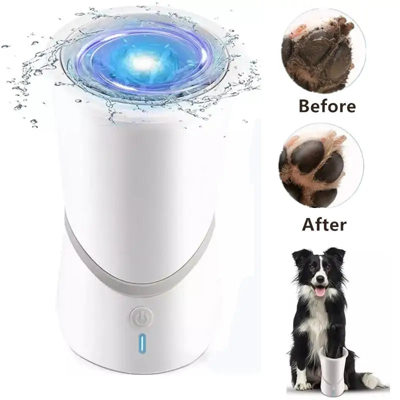 Automatic Dog Paw Cleaner Cup NZ | Portable Silicone Foot Washer for Small & Medium Dogs – PawNest