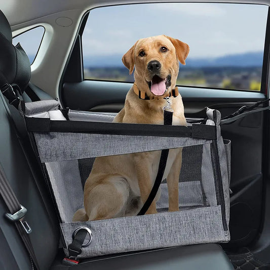 Car Pet Seat Carrier NZ | Safe, Waterproof Travel Basket for Puppies & Dogs – PawNest