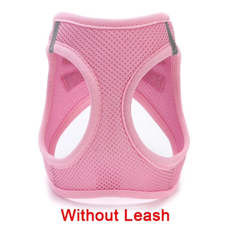 Adjustable Dog Harness Vest & Walking Leash NZ | Medium Dogs & Cats – PawNest