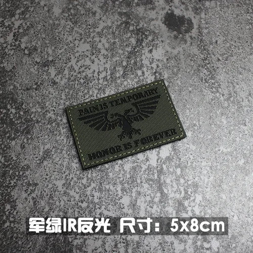 IR Reflective Military Patch – “No Free Lunch” Morale Badge