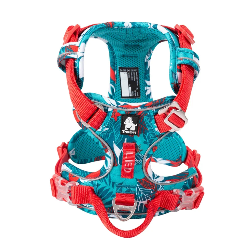 TrueLove No-Pull Reflective Dog Harness NZ | Adjustable & Comfortable Fit – PawNest