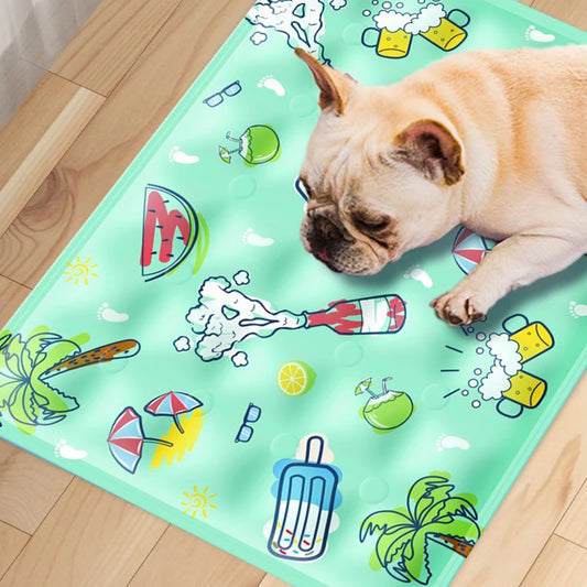 Summer Cooling Mat for Dogs & Cats NZ | Ice Pad Bed for Small & Large Pets – Soft, Durable & Breathable – PawNest
