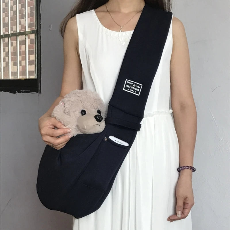 Pet Carrier Sling Bag NZ | Portable Shoulder Travel Bag for Puppies, Cats & Small Dogs – PawNest