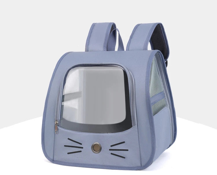 Breathable Cat Carrier Backpack NZ | Portable Travel Bag for Cats & Small Dogs – PawNest