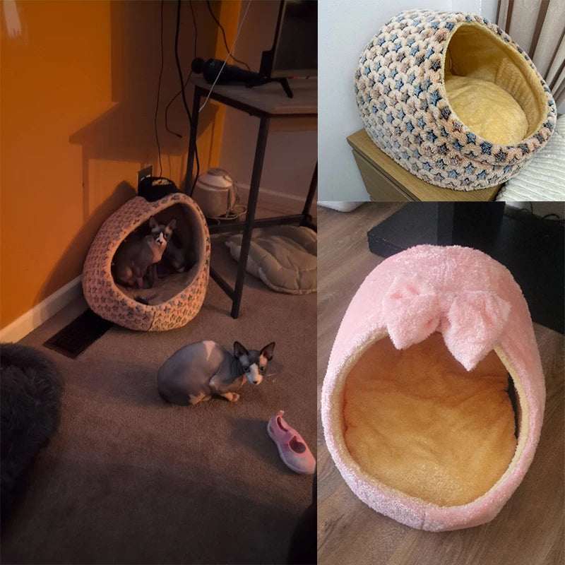 Soft Cozy Pet Dog House NZ | Foldable Portable Sleeping Bed for Small & Medium Dogs & Cats – PawNest