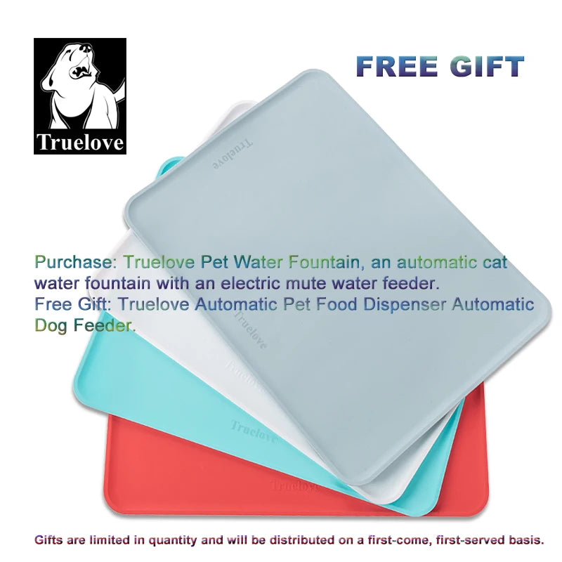 Truelove Automatic Pet Water Fountain NZ | USB Electric Mute Water Drinker for Cats & Dogs – PawNest