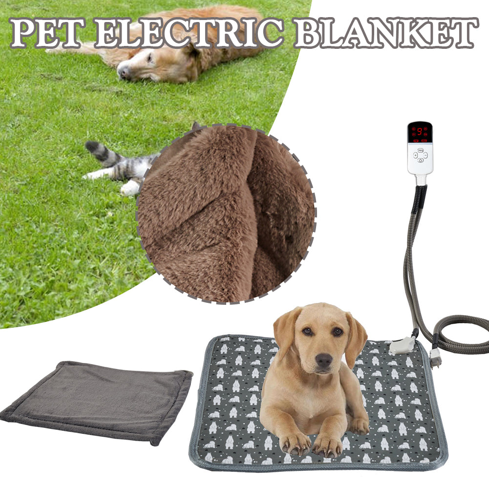 220V Electric Pet Heating Pad NZ | Washable Winter Warmer for Dogs & Cats – PawNest