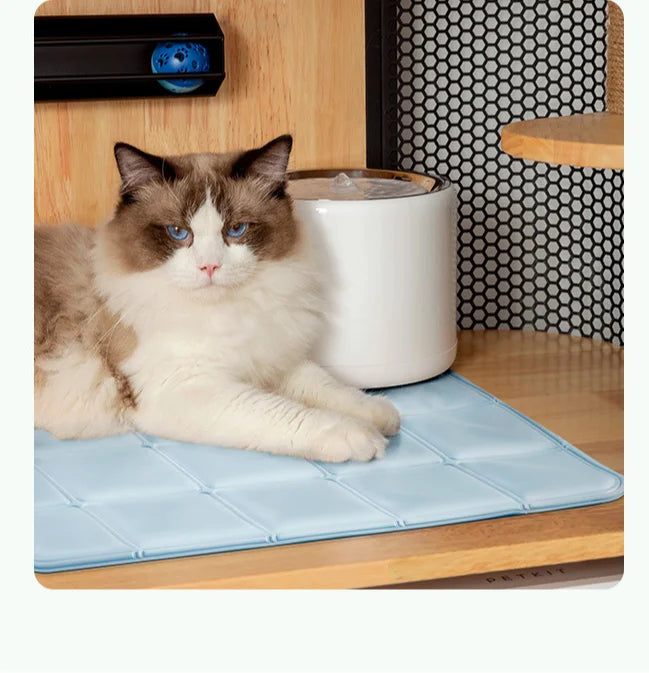 Cooling Ice Pad Pet Nest NZ | Summer Sleeping Mat for Cats & Dogs – Soft Cool Cushion – PawNest