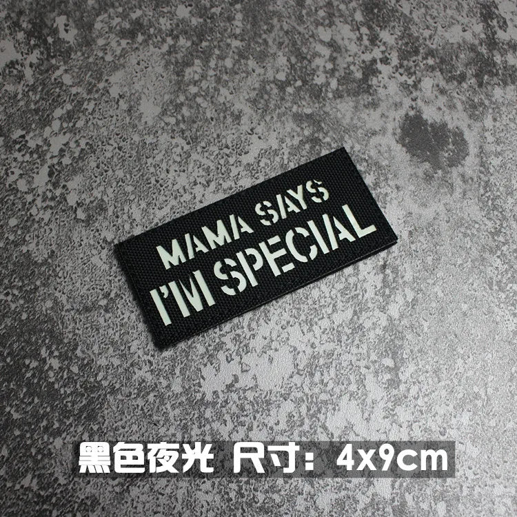 IR Reflective Military Patch – “No Free Lunch” Morale Badge