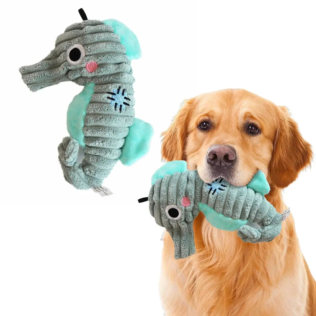 Ocean Series Plush Dog Toys NZ | Soft Squeaky Toys for Small & Medium Breeds – PawNest