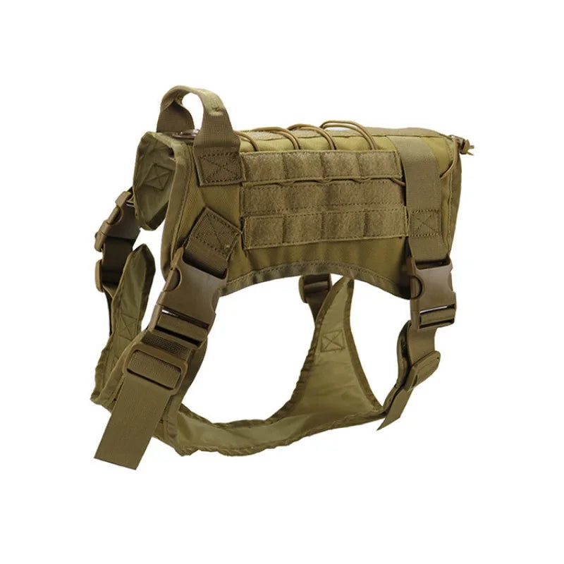 Tactical Dog Harness NZ | Military-Style Adjustable Training Vest for Small to Large Dogs – PawNest