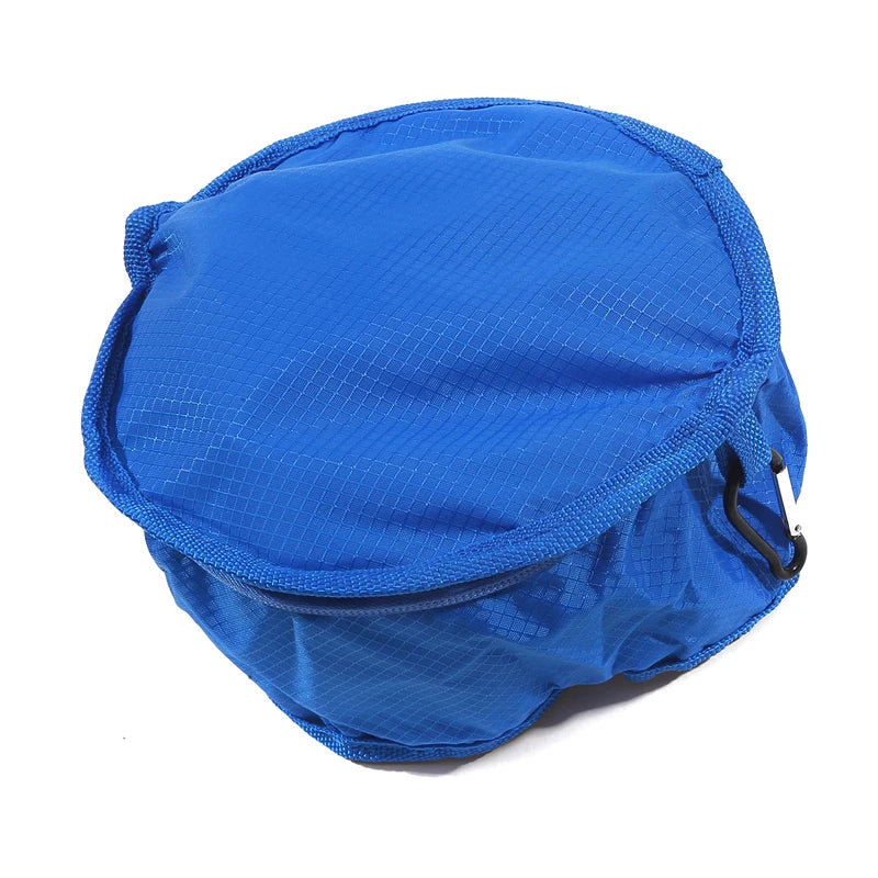 Portable Collapsible Pet Water & Food Feeder Bowl – Outdoor Use