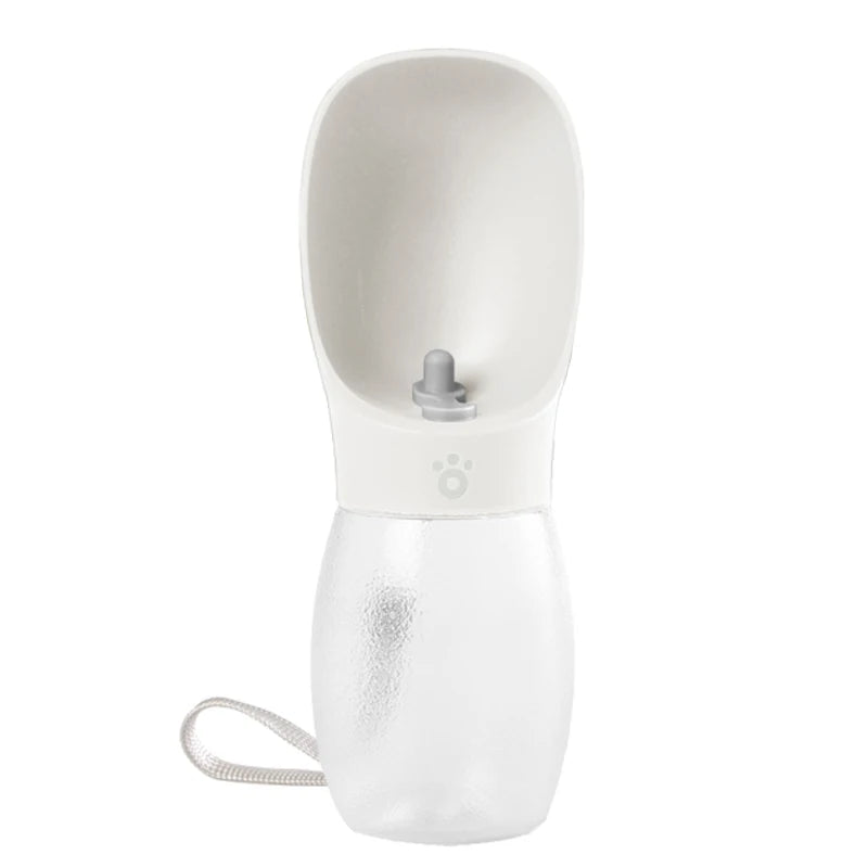 300ml Portable Dog Water Bottle – Leakproof Pet Travel Feeder