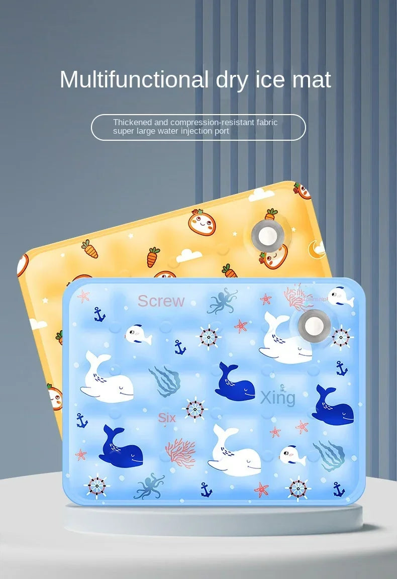 Cooling Pad Ice Mat for Pets NZ | Summer Dog & Cat Cool Mat with Dry Ice Crystal Powder – PawNest