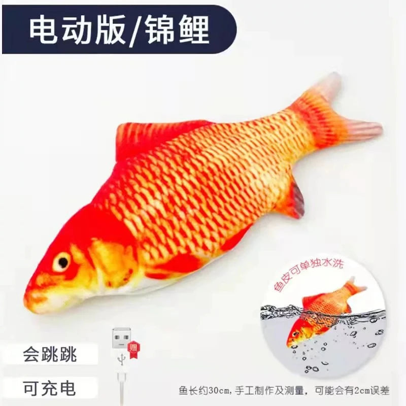Electric Cat Toy Fish NZ – USB Charging Dancing Fish Toy | PawNest