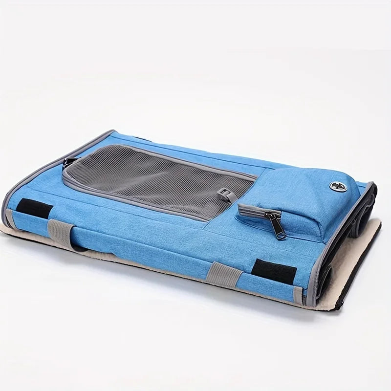 Soft-Sided Pet Carrier NZ | Large & Medium Cat and Puppy Carrier – Comfortable, Portable Dog & Cat Travel Bag – PawNest