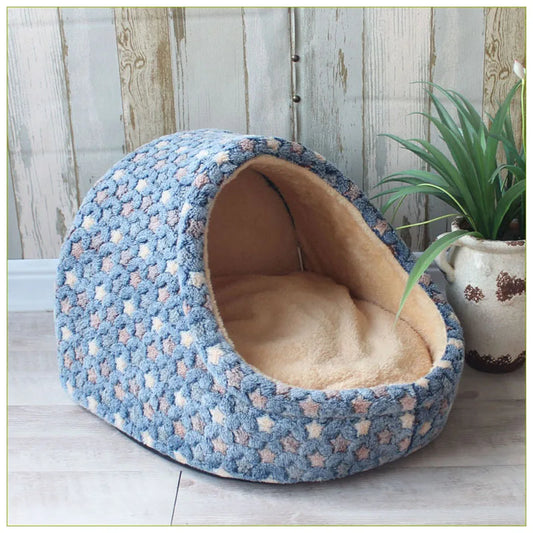 Soft Cozy Pet Dog House NZ | Foldable Portable Sleeping Bed for Small & Medium Dogs & Cats – PawNest