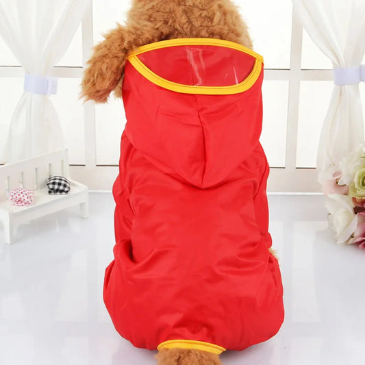 Hooded Waterproof Dog Raincoat NZ | Small Breed Rain Jacket for Chihuahua, Yorkie XS-XXL – PawNest