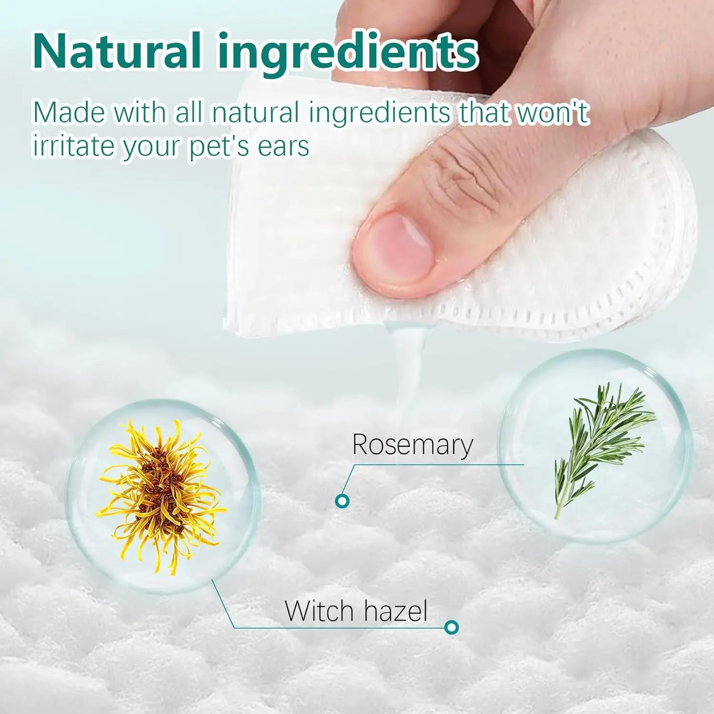 Pet Ear Cleaning Wipes NZ | Finger Wipes for Cats & Dogs – PawNest