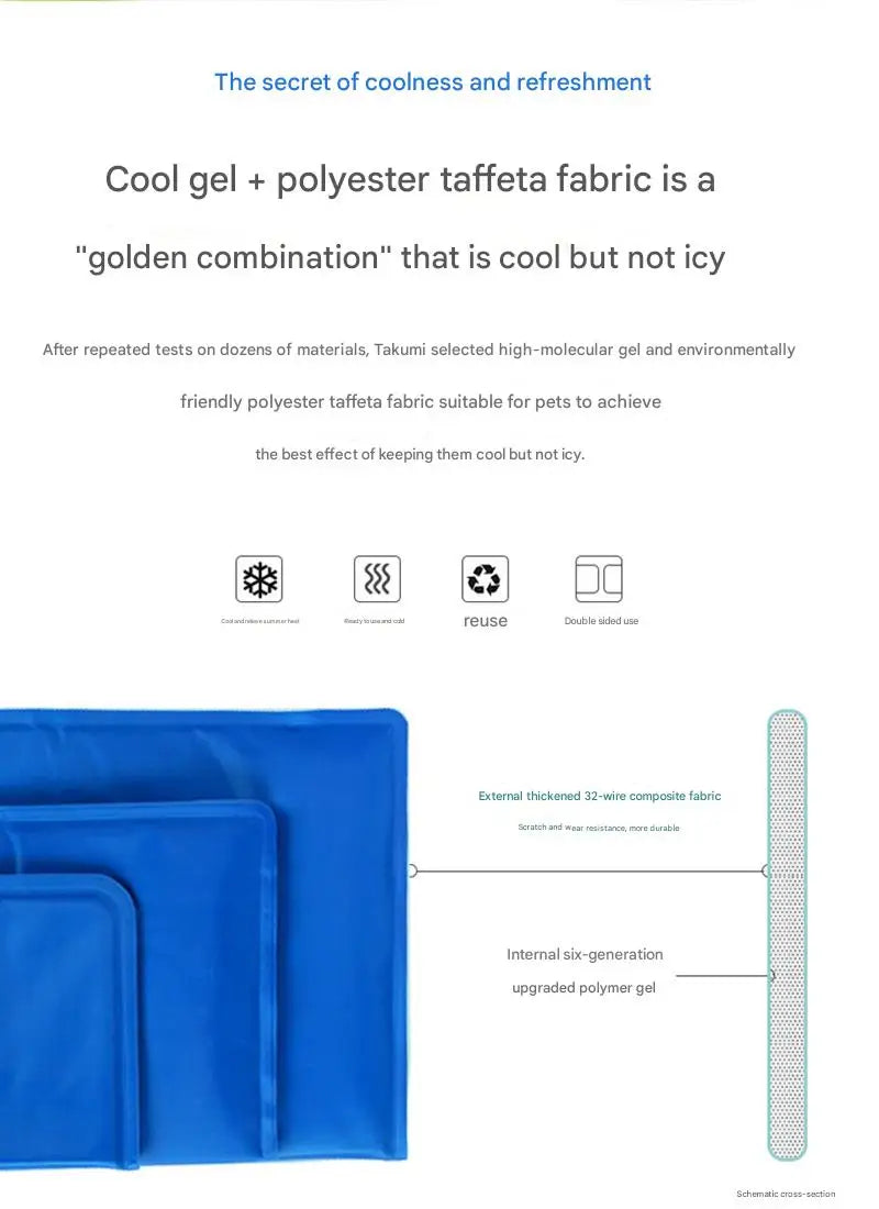 Pet Cooling Pad NZ | Soft Sponge Cooling Mat for Dogs & Cats – PawNest