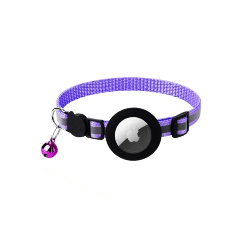 Airtag Pet Tracker Collar NZ | Reflective Breakaway GPS Collar for Cats & Dogs – PawNest