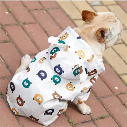 Waterproof Dog Raincoat NZ | Pug, French Bulldog, Poodle & Corgi Rain Jacket – PawNest