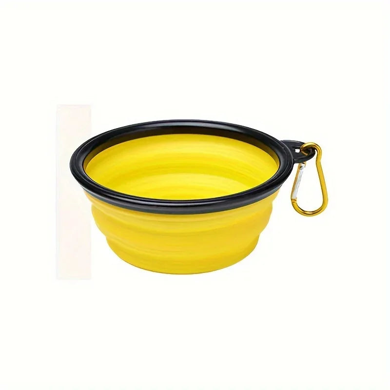 350ml Collapsible Silicone Pet Bowl – Portable Travel Dog Bowl