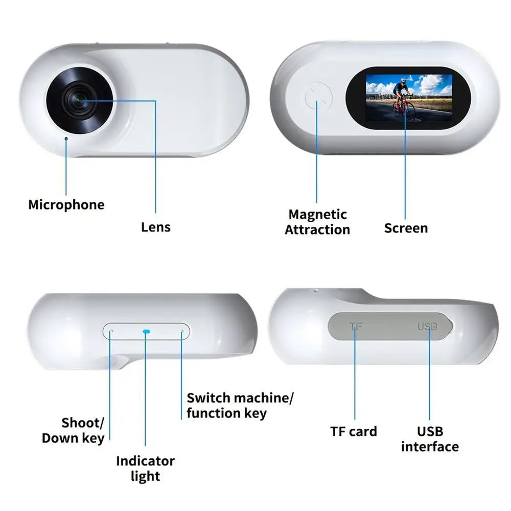 Pet Collar Camera HD 1080p – Mini Wireless Video Recorder