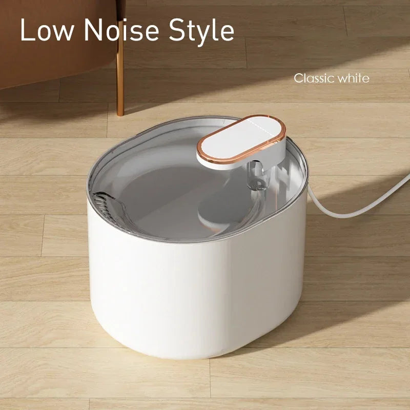 3L Automatic Pet Drinking Fountain NZ | USB Electric Mute Water Feeder for Cats & Dogs – PawNest