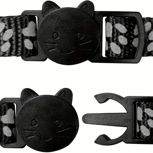 2pcs Reflective Pet Collars – Night Safety Dog & Cat Collars | PawNest NZ