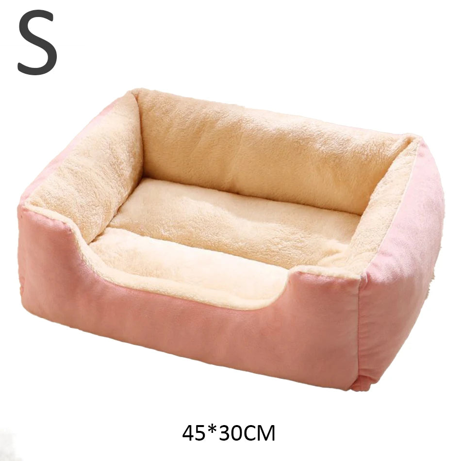 Cat & Dog Bed NZ | Cozy Pet Cushion Basket House for Small Pets – PawNest