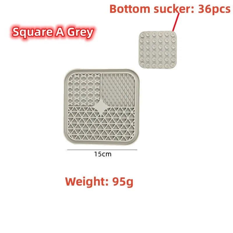 Dog Slow Feeder Mat NZ | Anxiety Relief Lick Pad with Suction Cup for Training & Calming – PawNest