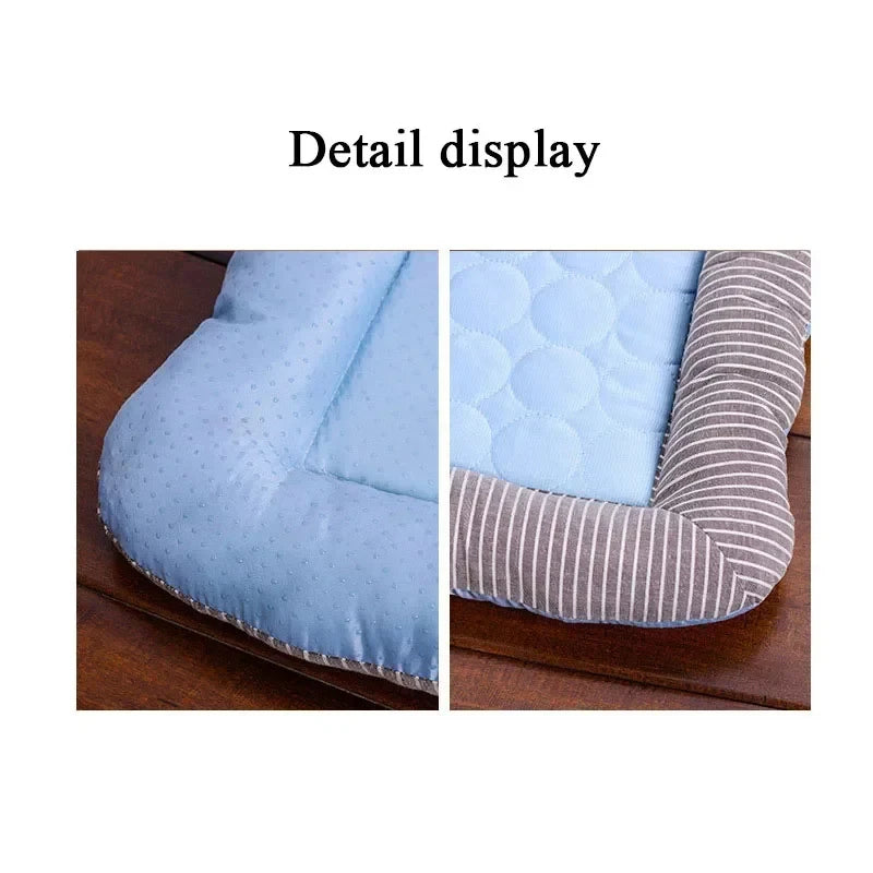 Ice Silk Cooling Pad for Dogs & Cats NZ | Summer Pet Bed Blanket – Breathable & Soft – PawNest