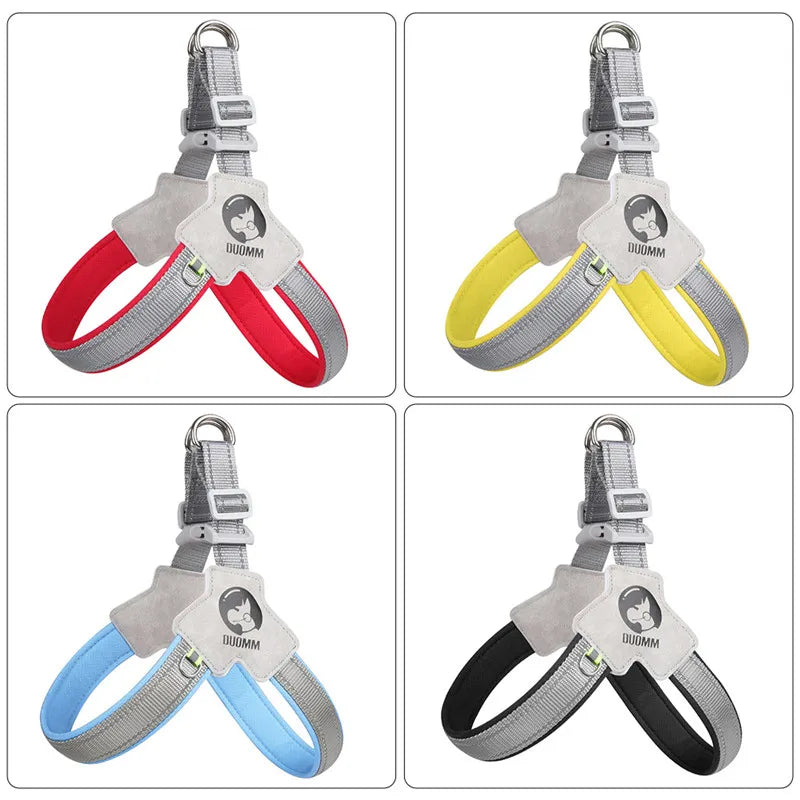Adjustable Reflective Dog Harness NZ | Mesh Vest for Small & Large Dogs & Cats – PawNest
