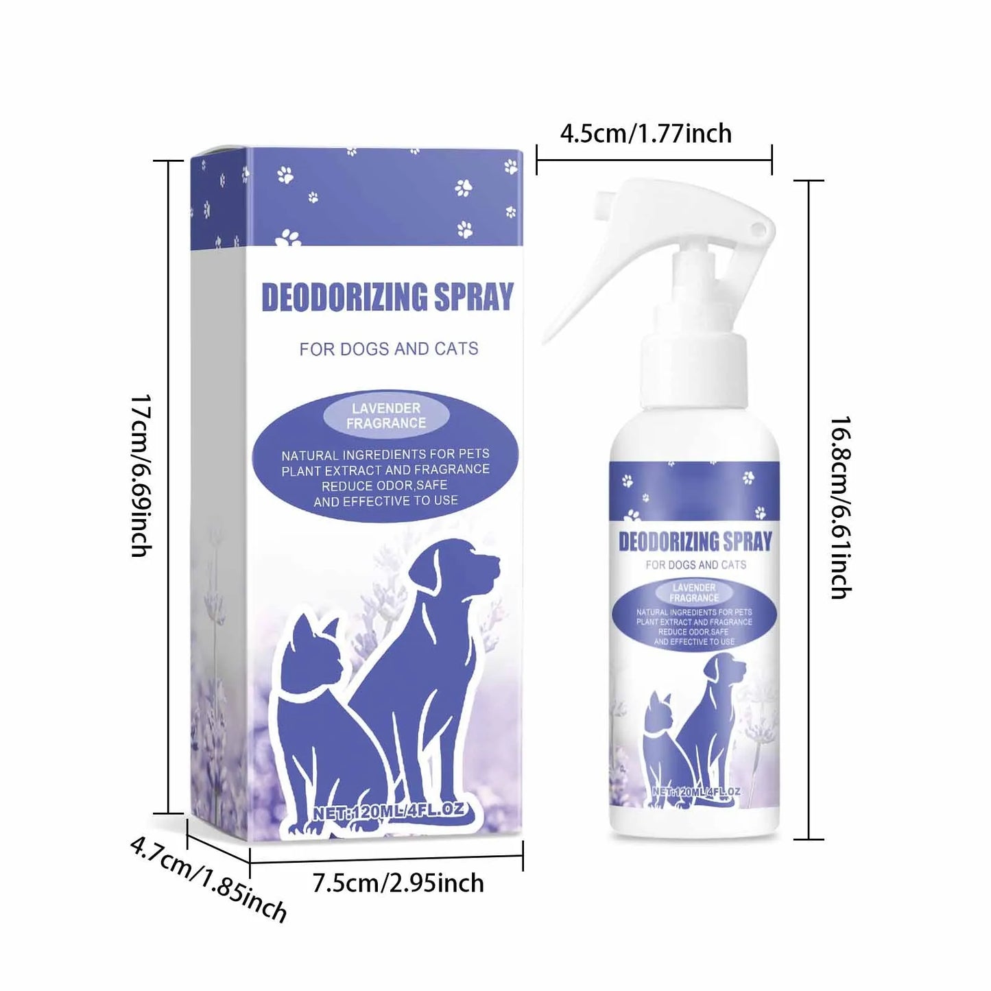 Natural Pet Deodorant Spray NZ | Odor Removal for Dogs & Cats – PawNest