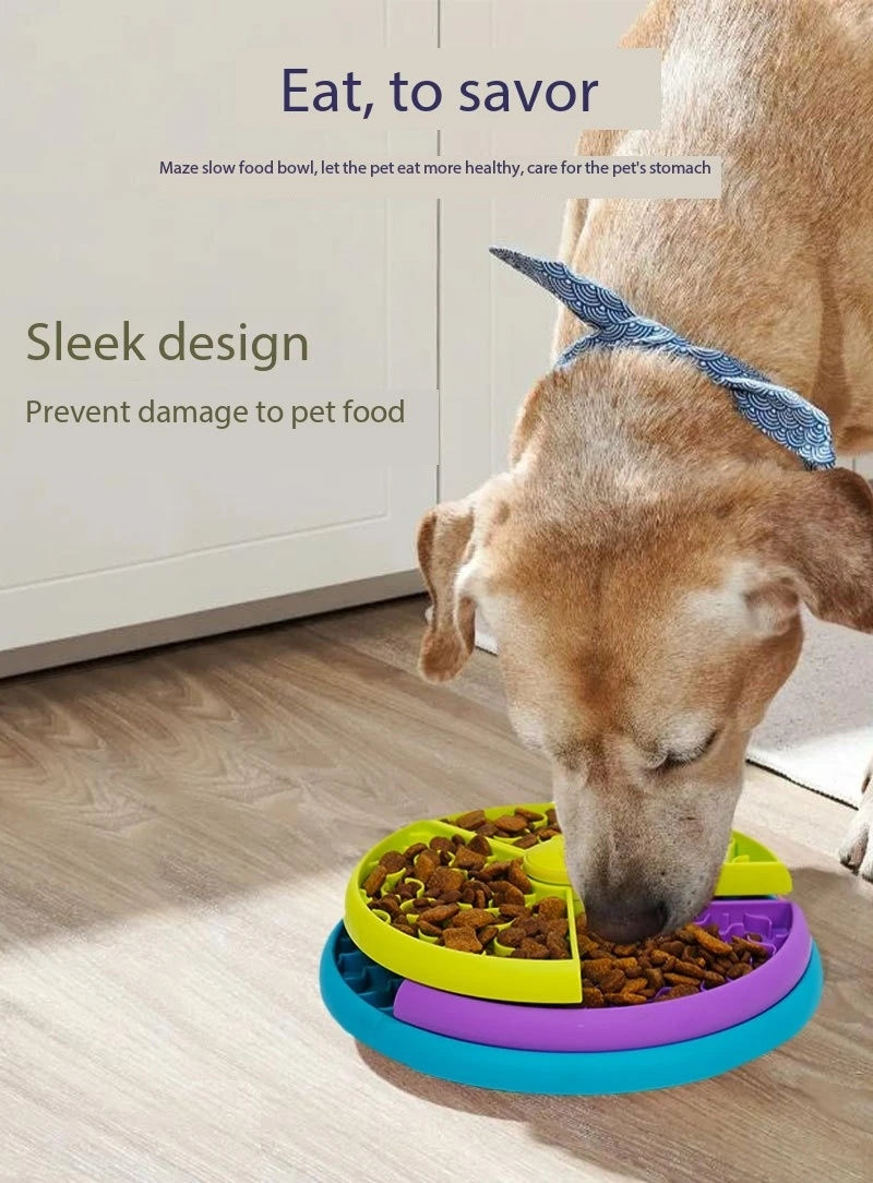 Slow Feeder Dog Puzzle Toy NZ | Interactive Non-Slip Food Dispenser for Puppy & Dog Training – PawNest