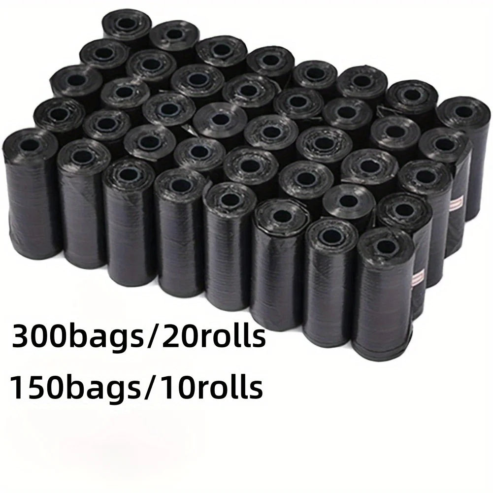 300/150pcs Dog Poop Bags - Leakproof & Eco-Friendly Waste Bags