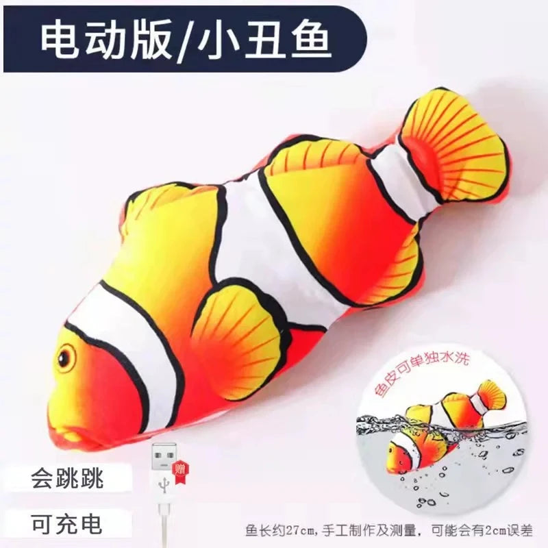 Electric Cat Toy Fish NZ – USB Charging Dancing Fish Toy | PawNest