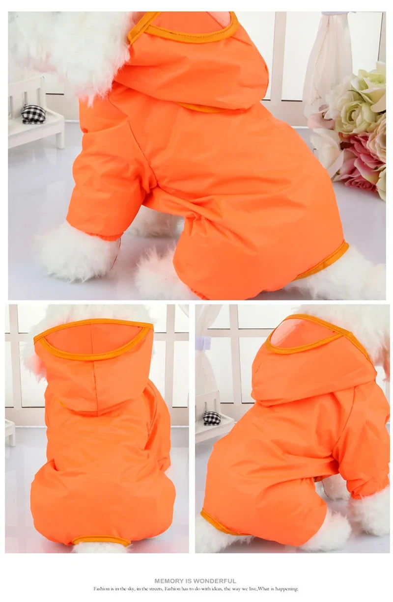Hooded Waterproof Dog Raincoat NZ | Small Breed Rain Jacket for Chihuahua, Yorkie XS-XXL – PawNest