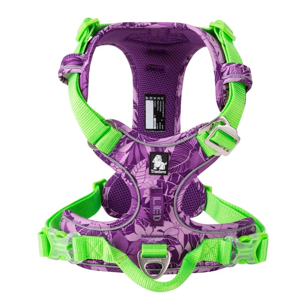 TrueLove No-Pull Reflective Dog Harness NZ | Adjustable & Comfortable Fit – PawNest