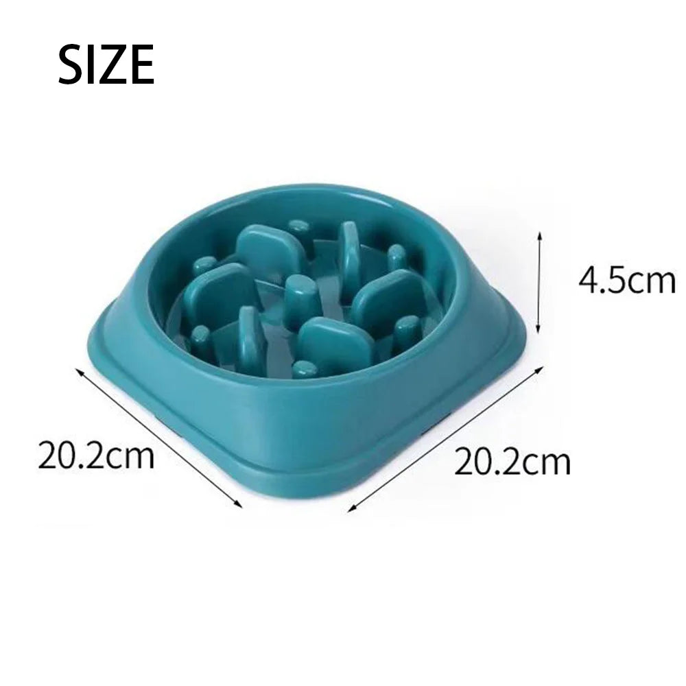 Non-Slip Slow Feeder Dog Bowl NZ | Puzzle Anti-Gulping Food Dish for Medium Dogs – PawNestedium Small Dogs Puppy