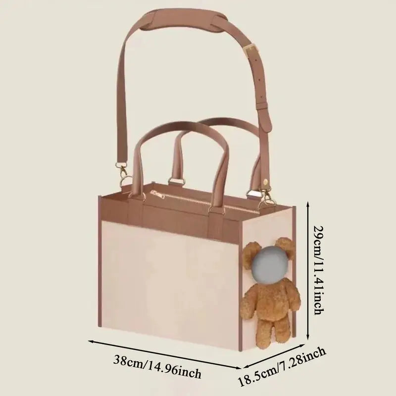 Large Capacity Pet Carrier NZ | Multifunctional Outdoor Dog & Cat Bag – Breathable Puppy & Bunny Travel Pouch