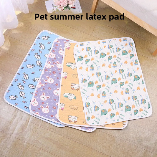 Pet Summer Cooling Latex Pad NZ | Ice Silk Cooling Mat for Dogs & Cats – PawNest