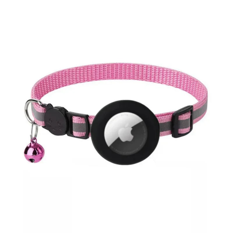 Airtag Pet Tracker Collar NZ | Reflective Breakaway GPS Collar for Cats & Dogs – PawNest
