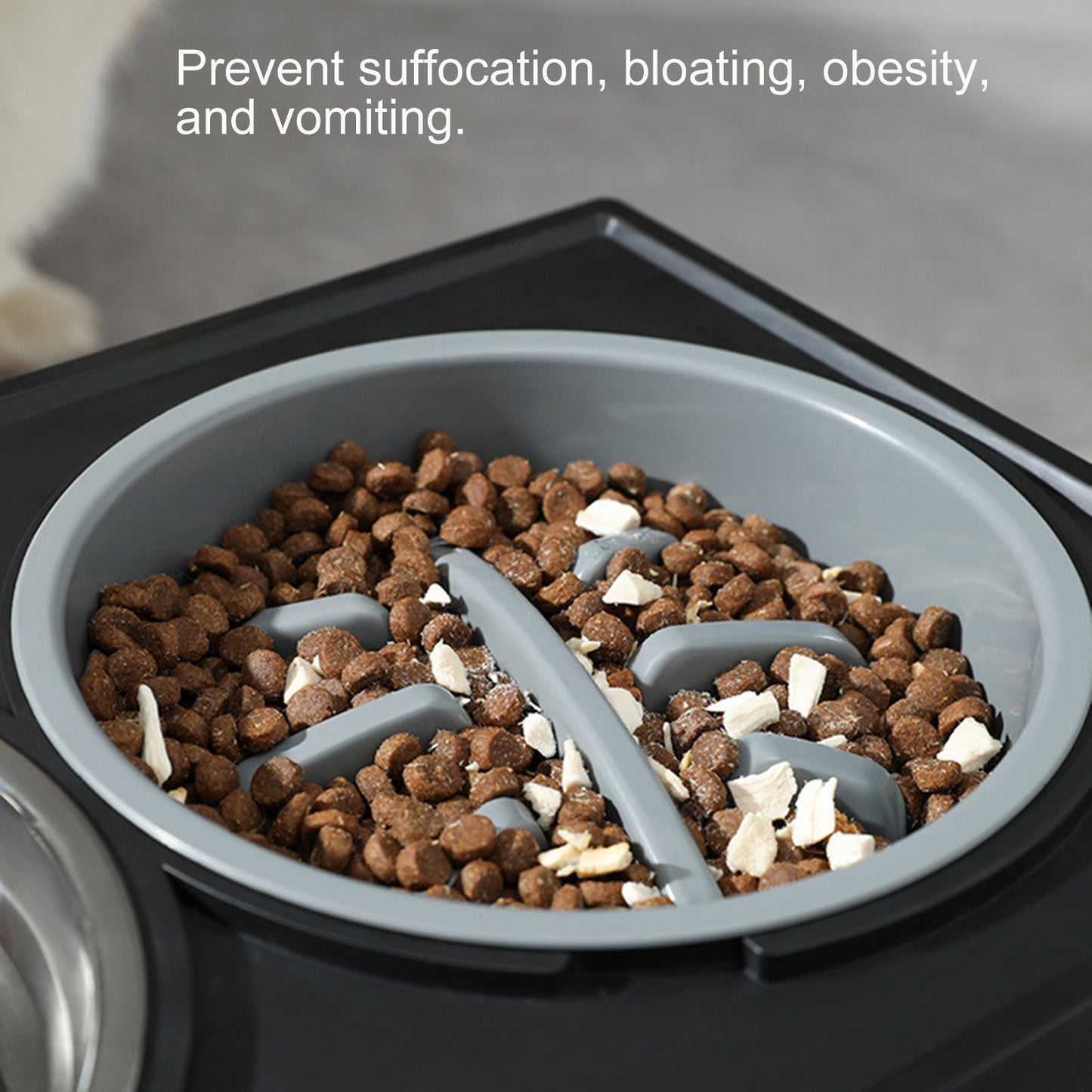 Slow Feeder Dog Bowl NZ | Improve Digestion & Prevent Choking – Safe Slow Eating Accessory – PawNest
