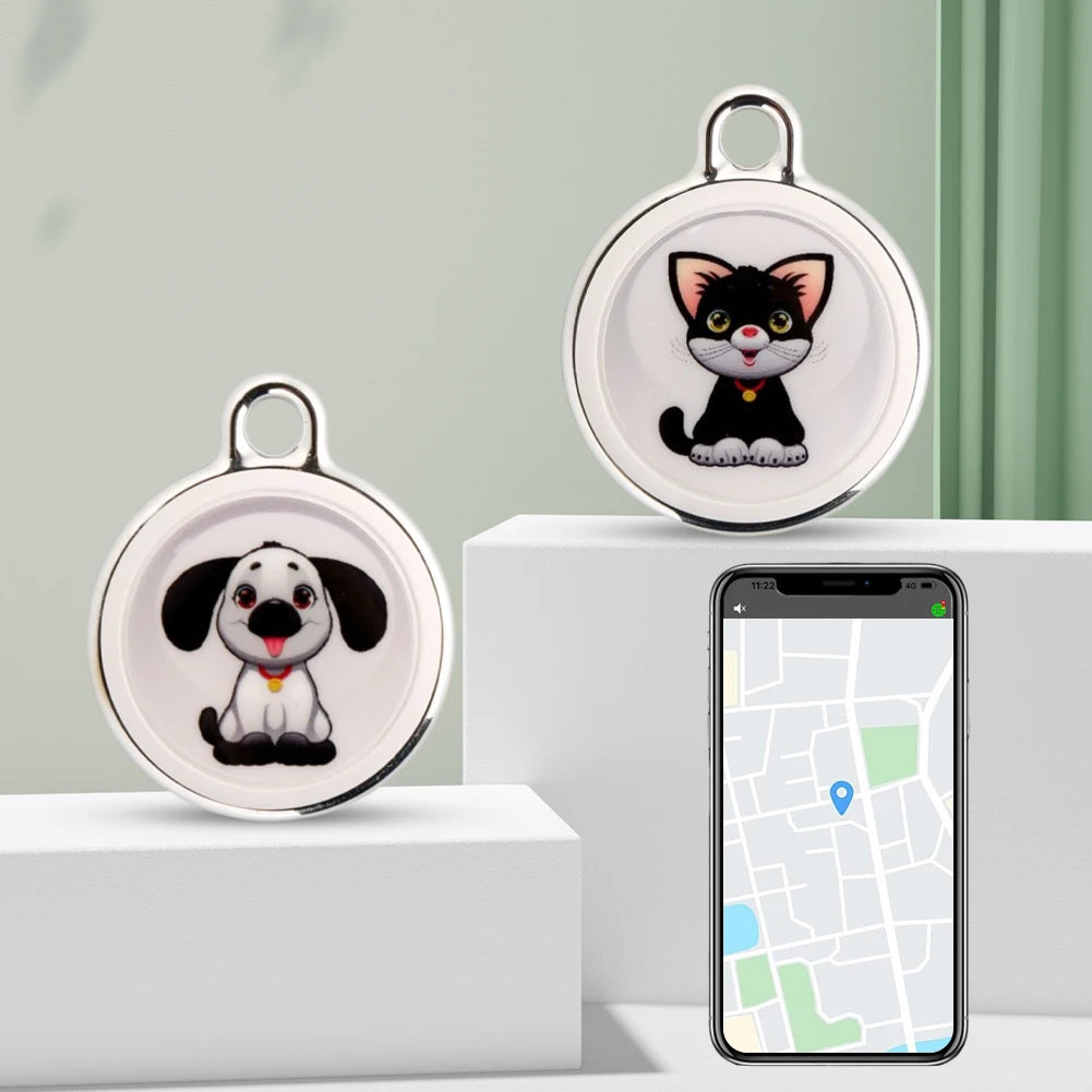 Smart Pet GPS Tracker NZ | Bluetooth-Compatible Waterproof Anti-Lost Collar Locator for Dogs & Cats – PawNest